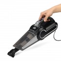 4 In 1 Auto Vacuum Cleaner HandHeld Car Inflatable Pump LED Lights Pressure Test Dust Collector