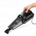 4 In 1 Auto Vacuum Cleaner HandHeld Car Inflatable Pump LED Lights Pressure Test Dust Collector