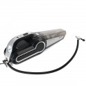 4 In 1 Auto Vacuum Cleaner HandHeld Car Inflatable Pump LED Lights Pressure Test Dust Collector