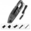 E02074 120W 12V Ergonomic Handle Grip Car Corded Electric Vacuum Cleaner With 4 Brush Adapters