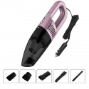 E02074 120W 12V Ergonomic Handle Grip Car Corded Electric Vacuum Cleaner With 4 Brush Adapters