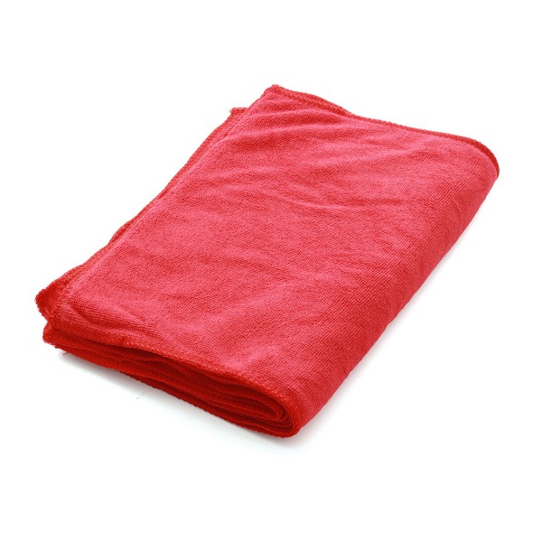 10Pcs 30cm*40cm Soft Red Practical Microfiber Cleaning Towels Car Wash Clean Cloths