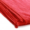 10Pcs 30cm*40cm Soft Red Practical Microfiber Cleaning Towels Car Wash Clean Cloths