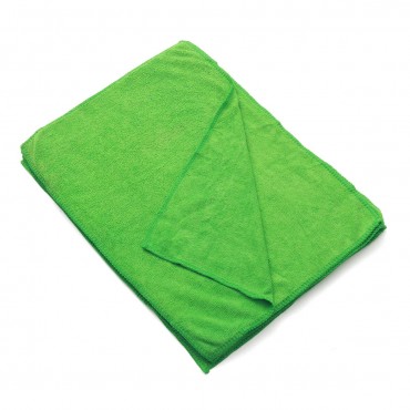 10Pcs Car Wash Soft Microfiber Cleaning Towels Green Clean Cloths 30x40cm