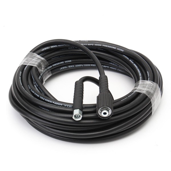20M 5800PSI High Pressure Replacement Hose Extension Tube M22 for Car Cleaning Washer Mashine