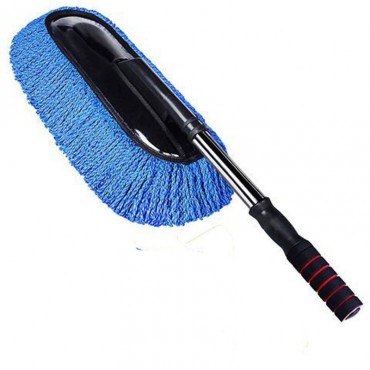 Car Wash Brush Cleaning Mop Broom Adjustable Telescoping Long Handle Car Cleaning Tools Rotatable Brush