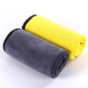 Double Color Microfiber Car Wash Towel Cleaning Drying Care Cloth Hemming Strong Absorbent