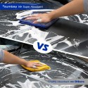 12Pcs 40*40CM Car Wash Towels Microfiber Washing Cleaning Cloth Care Polishing Plush Washing Drying Towel Grey