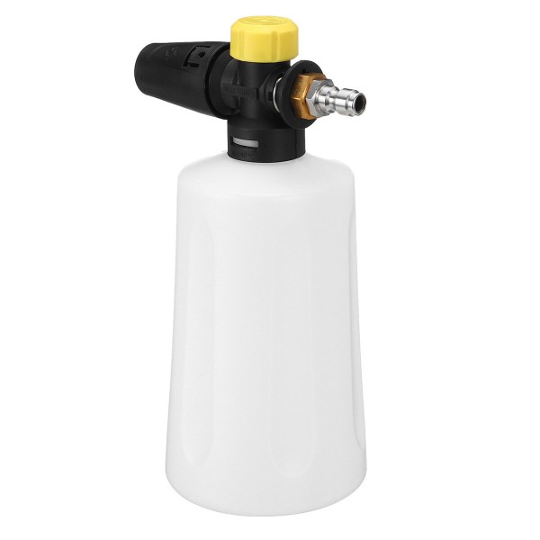 1/4 Plug High Pressure Car Washer Spray Fan-shaped Foam Pot PA Household Auto Wash Water Foam
