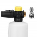 1/4 Plug High Pressure Car Washer Spray Fan-shaped Foam Pot PA Household Auto Wash Water Foam