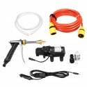 65W High Pressure Cleaning Pump Car Electric Washer Washing Cleaner Machine Kit with DC 12V Car charger