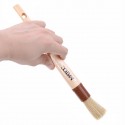 2PCS Car Detail Brush Cleaning Brush Premium Bristle With Wooden Handle