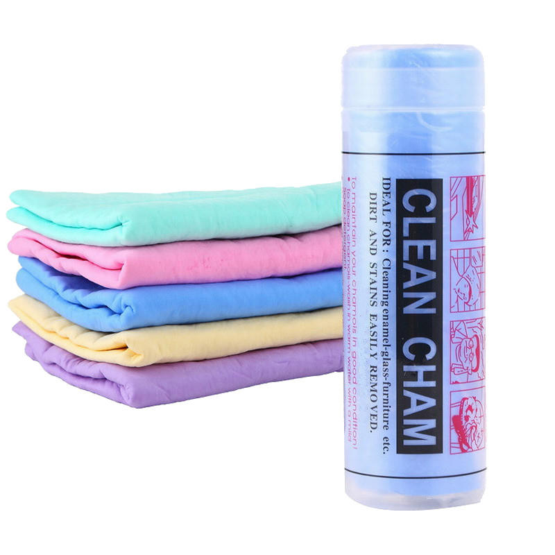 Magic Synthetic Deerskin PVA Chamois Car Cleaning Cham Washing Cloths Towel Super Absorption