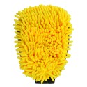 Waterproof Car Cleaning Glove Microfiber Chenille Coral Velvet Wash Tool Elastic Cuffs Washing Brush