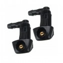 2Pcs Windshield Wiper Water Spray Jet Washer Nozzle For Honda Accord 2003-2007