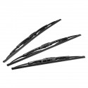 Front Rear Metal Frame Windscreen Wiper Blades Complete Set For Ford Focus Hatchback MK1 98-05