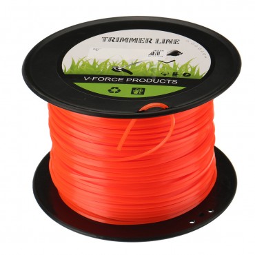 2.4mm 30m/170m/253m Heavy Duty Nylon Square Trimmer Strimmer Line Brushcutter Cord Rope