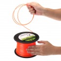 2.4mm 30m/170m/253m Heavy Duty Nylon Square Trimmer Strimmer Line Brushcutter Cord Rope