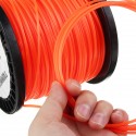 2.4mm 30m/50m/100m/170m/261m Heavy Duty Nylon Square Trimmer Strimmer Line Brushcutter Cord Rope
