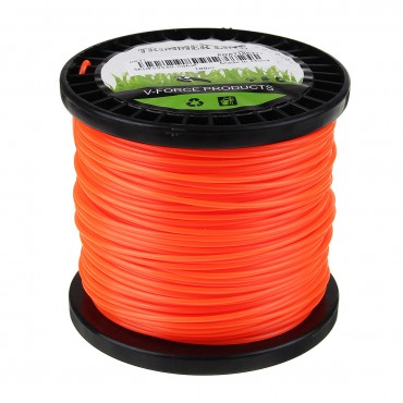 2.4mm 30m/50m/100m/170m/261m Heavy Duty Nylon Square Trimmer Strimmer Line Brushcutter Cord Rope