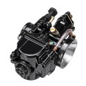 28mm Motorcycle Titanium Flat Slide Carburetor For Keihin Carb PWK Mikuni Power Jet Kit Fab