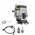 43cc 47cc 49cc 50cc 2-Stroke Carb Carburetor Set For Scooter Dirt Pocket Bike Engine