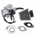 50cc 70cc 90cc 110cc 125cc Carb Carburetor With Air Filter Intake Pipe Gasket For Mini Motor ATV Quad