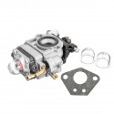 Carburetor Carb With Gasket Bulb For 43cc 47cc 49cc 50cc 2 Stroke Pocket Bike Scooter MAKITA DBC260L Brushcutter