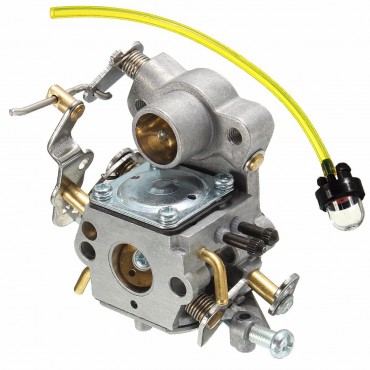 Carburetor Replacement With Primer Bulb For Poulan Craftsman Zama C1M-W26C 53003