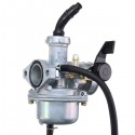 Motorcycle Carburetor + Air Filter For Honda CRF70F XR70R Carb (Mounting hole spacing 48mm)