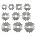 420 10/11/12/13/14/15/16/17/18/19 Tooth Front Counter Sprocket 17mm Shaft For 70cc 110cc 125cc Motorcycle Pit Dirt Bike ATV