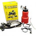 Motorcycle Chain Lubricator Oiler Maintenance Set Motor Bike Lubricant Grease Lubrication