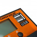 10-100A 12V/24V Dual USB LCD Solar Panel Battery Regulator Charge Controller