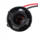 10pcs T10 Dashboard Socket Plug LED Incandescent Wire Motorcycle