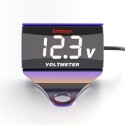 12-150V LED Display Digital Voltmeter Voltage Gauge Panel Meter With Bracket For Motorcycle Scooter Car