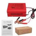 12/24V 10A 140W Car Motorcycle Lead Acid Red Battery Charger Full Automatically