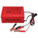 12/24V 10A 140W Car Motorcycle Lead Acid Red Battery Charger Full Automatically