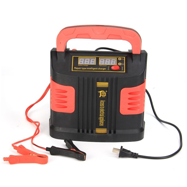 12/24V Jump Starter Emergency Charger Booster Power Bank Pulse Repair Device