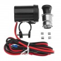 12/24V Waterproof Motorcycle USB Power Port Socket Charger