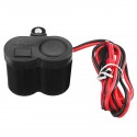 12/24V Waterproof Motorcycle USB Power Port Socket Charger