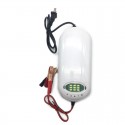 12V 10A Battery Charger With LED Sensor Light Sequential Flowing Display Charging