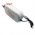 12V 10A Battery Charger With LED Sensor Light Sequential Flowing Display Charging