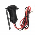 12V 1A USB Socket Charger with Waterproof Cap For BMW Motorcycle