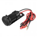 12V 1A USB Socket Charger with Waterproof Cap For BMW Motorcycle