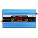 12V 20A/30A/40A Battery Lead-acid 20Ah To 200Ah Smart Charger Multifunction For Car Motorcycle LCD Display