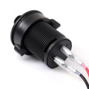 12V 24V 3.1A Socket Dual USB Spliter Charger Adapter with Cable for Motorcycle Car