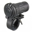 12V-24V Motorcycle Socket Plug Adapter Handlebar Mount For 22mm-30mm Handlebar