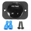 12V-24V Waterproof LED Volt Meter Voltage Meter Gauge For Car Motorcycle Boat Marine