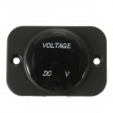 12V-24V Waterproof LED Volt Meter Voltage Meter Gauge For Car Motorcycle Boat Marine