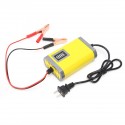12V 2A Car Motorcycle Smart Automatic Battery Charger Yellow Color